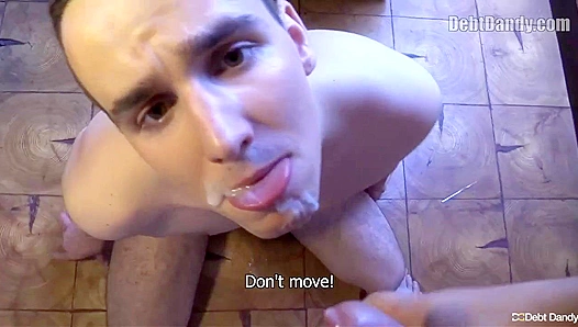 Hairy Bottom Begs for Massive Load Like a Slutty Debt Dandy