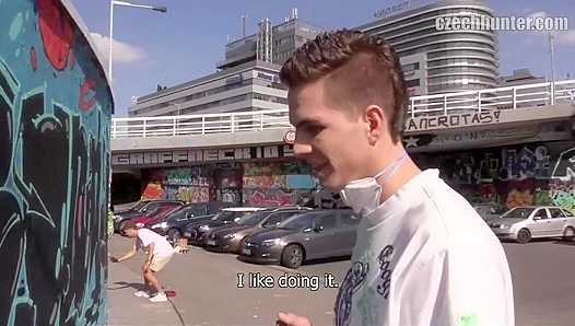 XXX Gay - Hard Anal and Massive Facial for a Sexy Slut