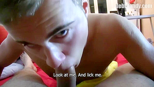 Sweaty Love Session - Fair-Haired Debt Dandy Gets Fucked