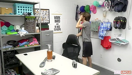 Troy Harlow Gets Roughly Pounded by Devin Trez's Massive Cock