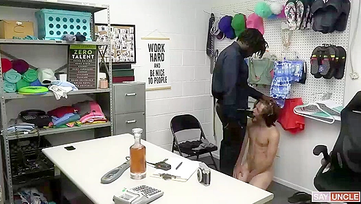 Troy Harlow Gets Roughly Pounded by Devin Trez's Massive Cock