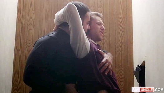 Butt Confessions: Teddy Torres & Benjamin Blue's Sinful Session - YesFather