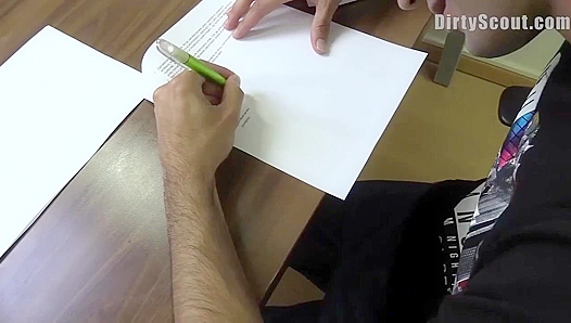 Playful Hottie Gets a Massive Facial in POV –Dirty Scout Seduction