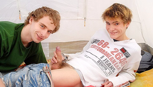 Tent Sex Extravaganza with Patrik Janovic & Karel Fox