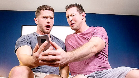 Pierce Paris & Johnny Donovan Connect on App, Fuck IRL - Drill My Hole