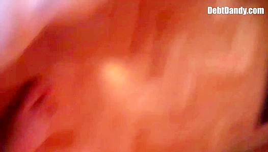 Hairy Chubby Hottie in Glasses Gets Fucked Hard - Debt Dandy Style