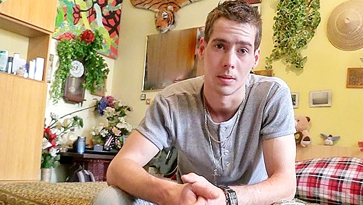 Guy Fucks Himself with Double-Sided Dildo for Hot Solo Fun - Debts Due