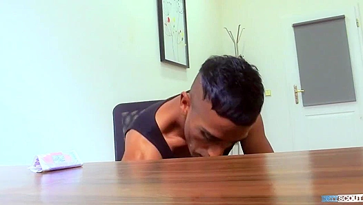 Exotic Hunk Gets Fucked Hard in Dirty Casting Audition