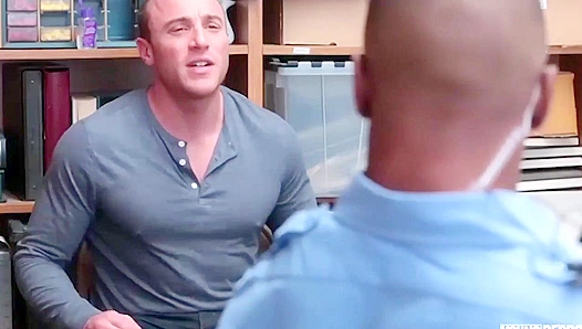 Charles King Dominates Muscleman Jacob Durham's Ass - Young Perps Punishment