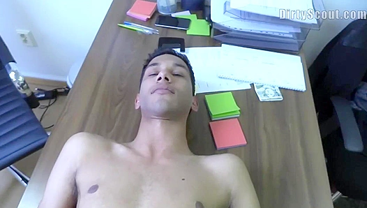 Exotic Hottie Gets Rough Gay Anal in POV - Dirty Scout