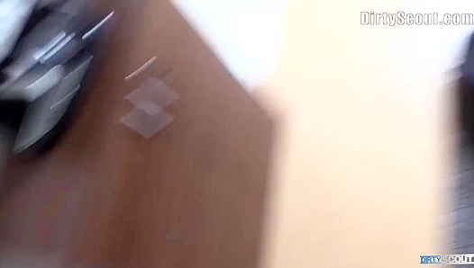 Ripped Young Stud Gets Brutal Anal in POV - Dirty Scout