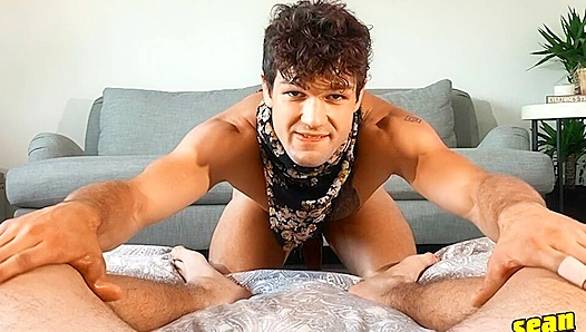 Curly Cutie Brysen's POV Fuck Debut - Sean Cody