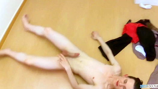 Slutty Skinny Amateur Gets Filthy at Dirty Scout Casting