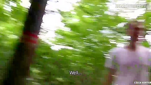 Wild Outdoor Fuck with a Kinky Czech Hottie - XXX Gay