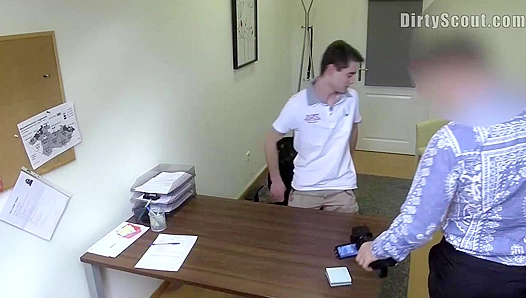 18-Year-Old Twink Fucks Hard in Gay Casting Video - Dirty Scout