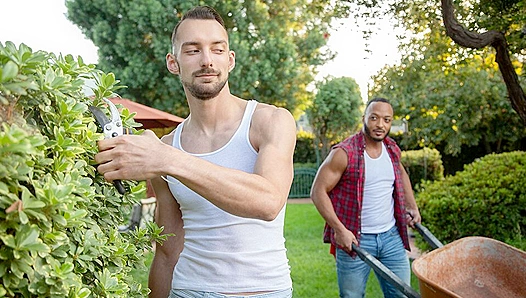 Interracial Passion - Dillon Diaz and Johnny B Heat Up Icon Male