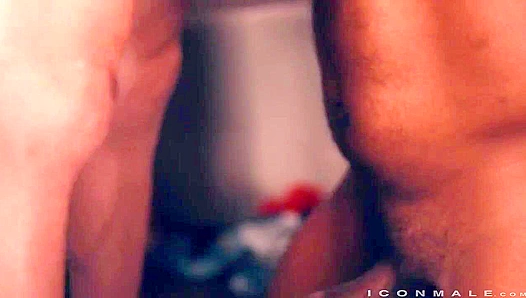 Interracial Passion - Dillon Diaz and Johnny B Heat Up Icon Male