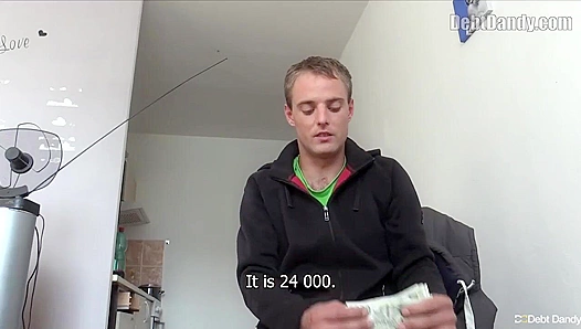 Hairy Butthole Blasted in Hot Gay Action - Debt Dandy