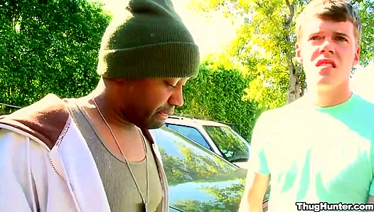 Jackson Klein's Outdoor Interracial Butt Blasting Adventure