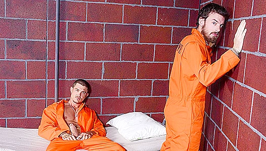 Bareback Jailhouse Bang with Horny Sebastian Young