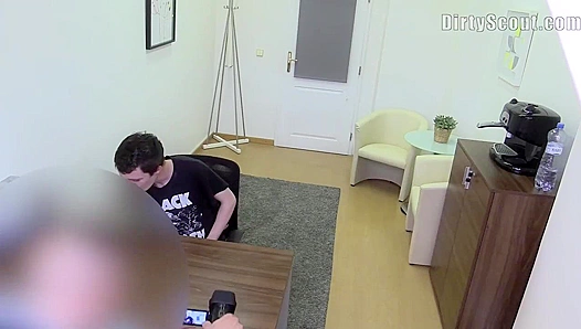 Amateur Twink Gets Power-Fucked & Facialled by His Dirty Scout Master