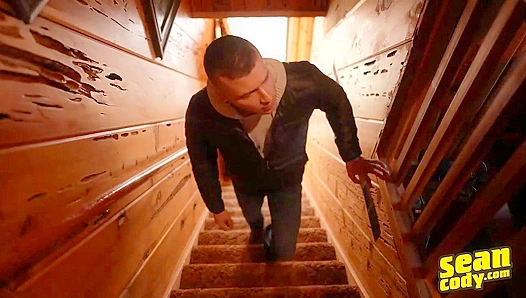 Sexy Lumberjacks Triple Team Each Other's Asses - Sean Cody