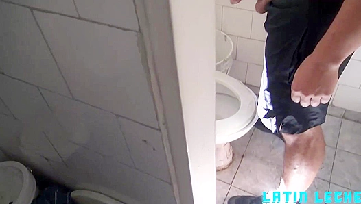 Latino studs in a fiery threesome - Edgy fucks and leche spills