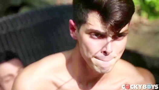 Cory Kane and His Hot Partner Get Wild with Fresh-Air Raw Anal - Cocky Boys