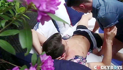 Cory Kane and His Hot Partner Get Wild with Fresh-Air Raw Anal - Cocky Boys