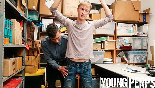 Ryder and Cameron Boyd - Hot Shoplifting Cops Turn Up the Heat Anal