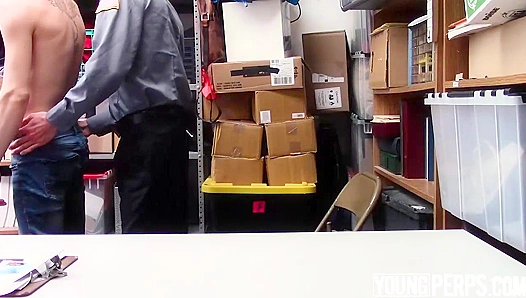 Ryder and Cameron Boyd - Hot Shoplifting Cops Turn Up the Heat Anal