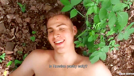 XXX Gay - Hairy Amateur Gets Fucked Outdoors