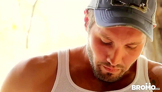 Raw Hardcore Threesome - Tobias, Brandon Evans, and Jeff Powers Go Condomless