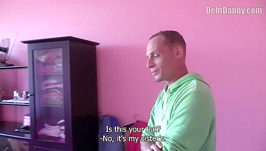 Debt Dandy - Veiny Cock Pounds Tight Asshole in Taboo Fuck Scene