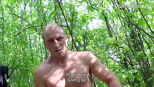 Czech Threesome - Well-Endowed Hotties Pound Each Other Hard