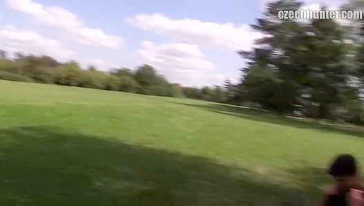 Czech Threesome - Well-Endowed Hotties Pound Each Other Hard