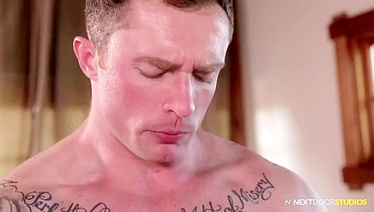 Markie More Spreads Wide for Tom Bentley - Nextdoor Gay Sex