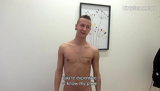 New Gay Stud Eager for Cum and Rough Anal - Filthy Initiation