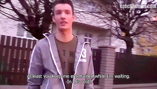 Thirsty Czech Dude Gets His Hole Pounded in the Bathroom - XXX Gay