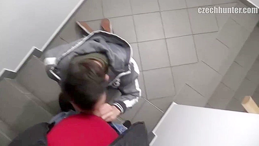 Thirsty Czech Dude Gets His Hole Pounded in the Bathroom - XXX Gay
