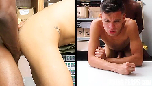 Rough Interracial Punishment - Victor Takes Control of Young Jimmy Fame