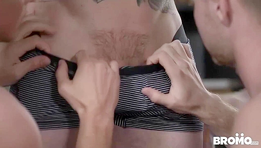 Bareback Blasting ~ Brandon Evans & Gage Unkut Team Up for Wild Ass Adventures