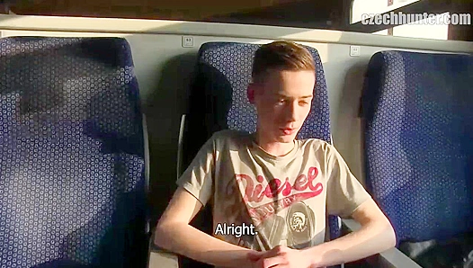 Skinny Czech Twink Shows Off His Gaping Hole Live on Cam - XXX Gay