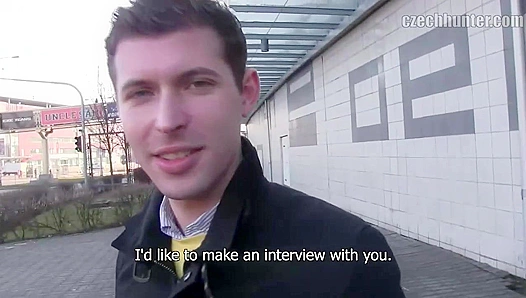 Czech Guy Covered in Fresh Cum - XXX Gay