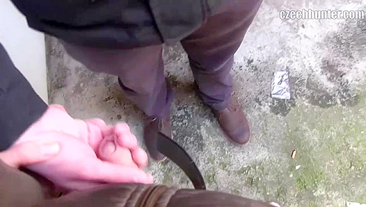 Czech Guy Covered in Fresh Cum - XXX Gay