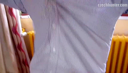 Czech Guy Covered in Fresh Cum - XXX Gay