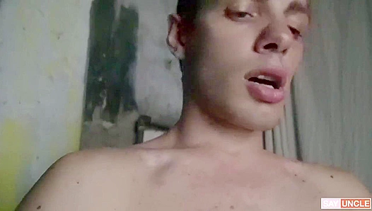 Latin Submissive Takes It In His Hungry Ass - Amateur Cock Session