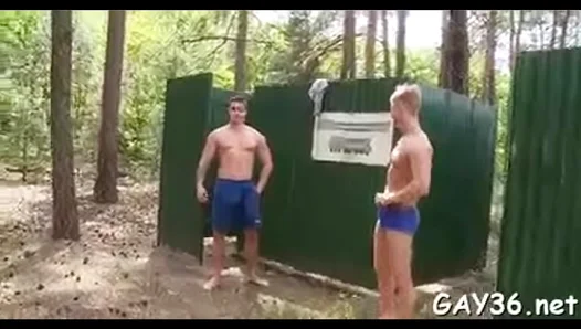 Brand New Novinho Gets Wild in Steamy Bareback Gay Sex Scene