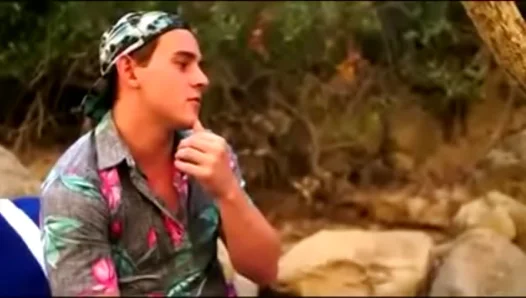 Twinks 18+ Get Naked and Bareback on the Beach in Hot Gay Sex Action