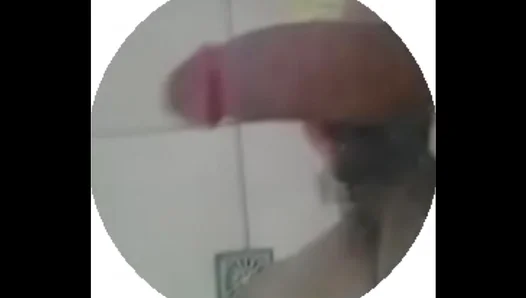 Brazilian Boy 18+ Enjoys Soft Dick Fun in Shower Masturbation Session